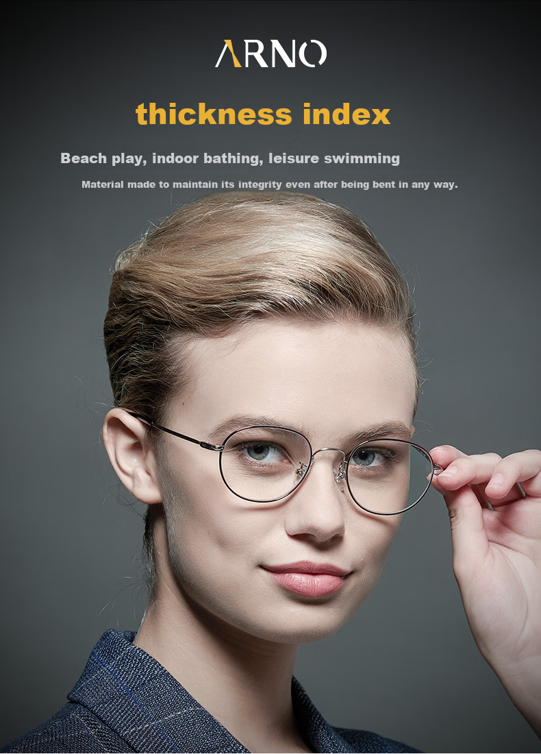 ARNO FOCUS ON YOUR EYES Reading Glasses for Women, Anti-Blue Light, Fashionable Ultra-Light High-Definition Elegant Full-Frame Presbyopic Glasses A1035 100 Degrees 1