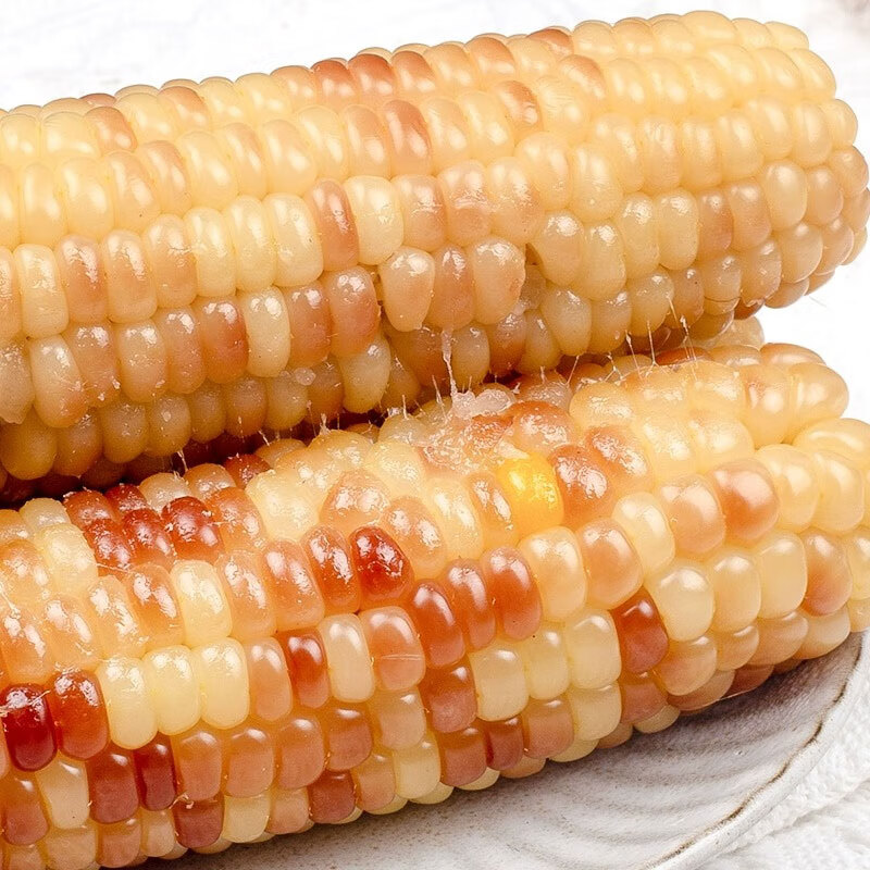 京鲜生【品质好货】版纳花糯玉米净重4斤单果100g+真空包装源头直发