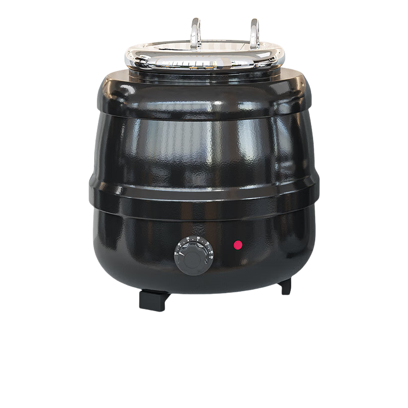Vinas 304 Stainless Steel 13L Commercial Electric Soup Warmer Buffet Hotel Insulated Porridge Pot