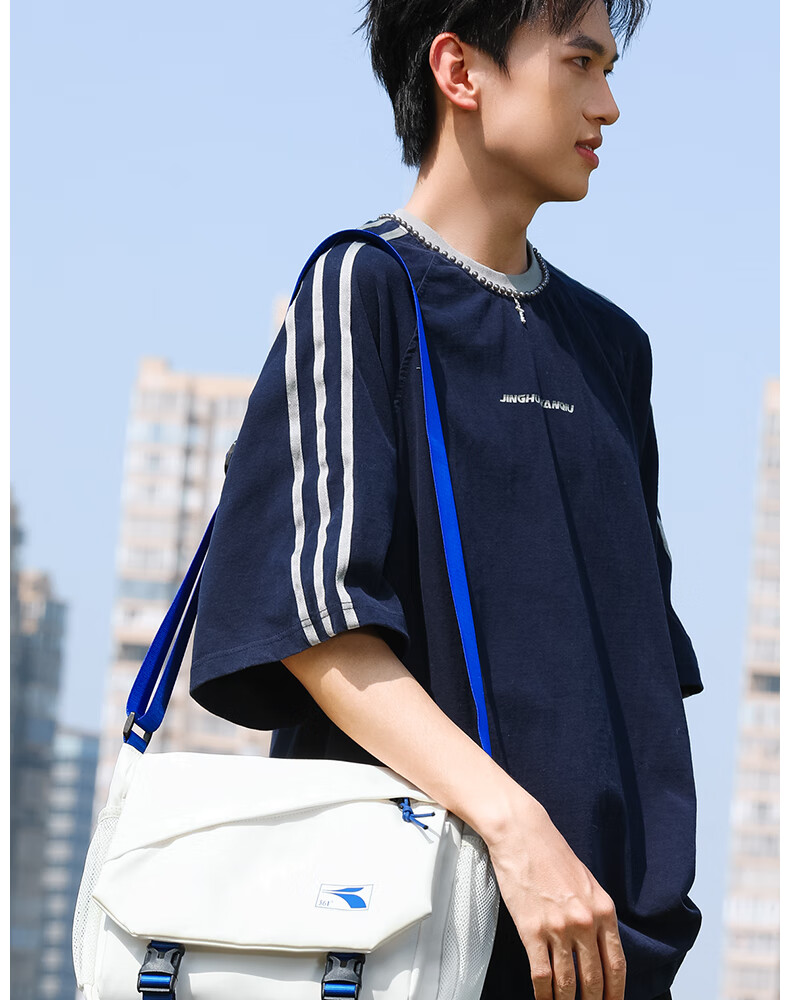 361° Crossbody Bag for Men And Women, Casual Sports Backpack, Large Capacity Chest Bag, Commuter Shoulder Bag for Men, Black 3