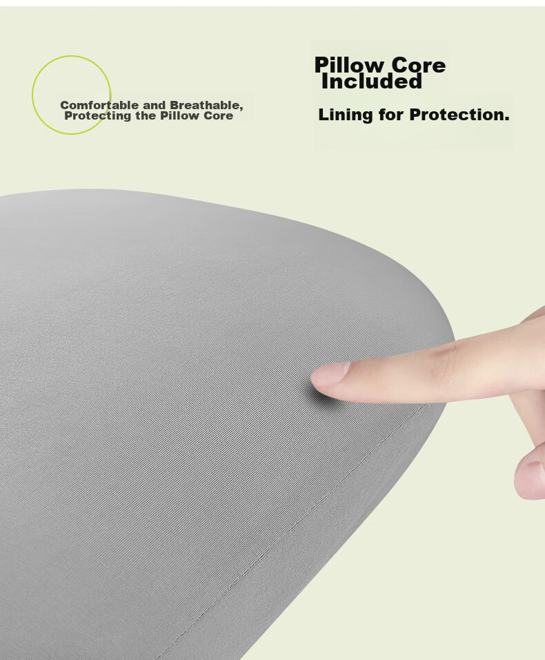 J.Sir Nap Pillow, Small Pillow, Hugging Pillow, Office Nap Aid, Backrest, Portable Travel Car Pillow, Student Prone Sleeping Pillow 8