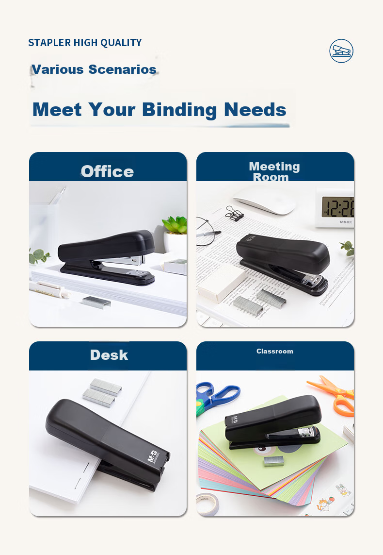 M&G 10# Stapler Set, Stapler (Stapler + Staples), Durable Office Supplies, Random Color ABS91633 Back-To Essential 5