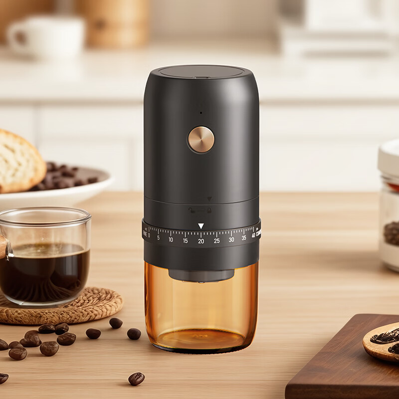 CLITON Electric Coffee Grinder, Portable Hand-Operated Coffee Mill for Pour-Over Brewing And Grinding Coffee Beans