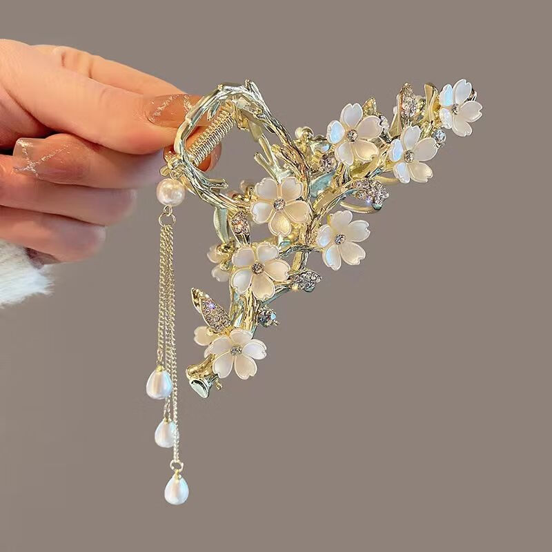 Gunai Wheat Spike Hair Clip, Women's Accessory, 2025 Style, Elegant Hairpin, Shark Clip, Claw Clip, New Year Gift for Girls 1