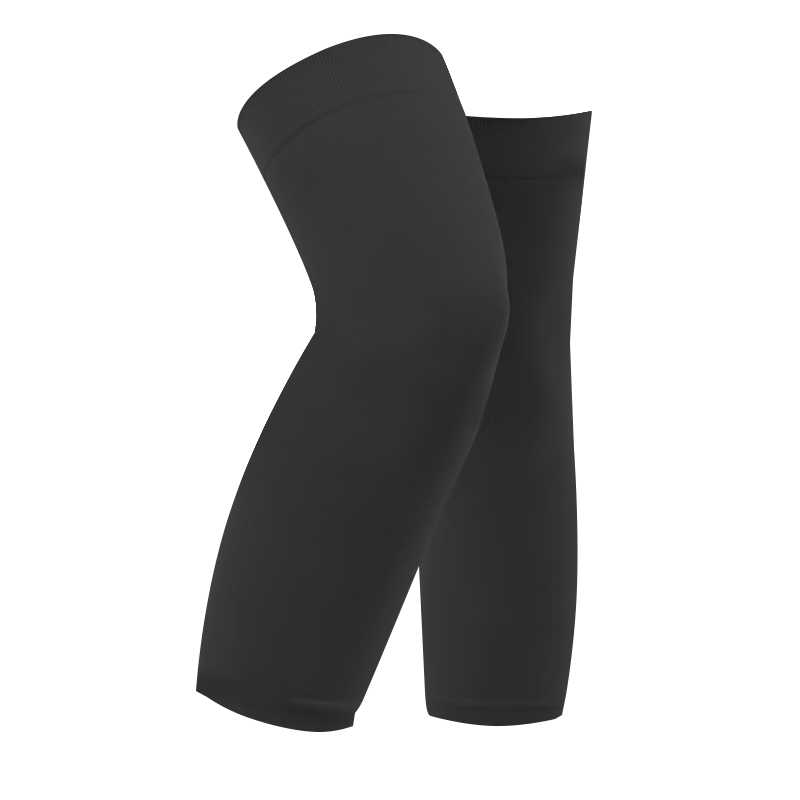 Chidong Sports Knee Pads, Summer Thin Style, for Running And Fitness, Arthritis Protection, Warm And Breathable, Non-Slip Leg Guards, 2-Pack, Black, One Size Fits All