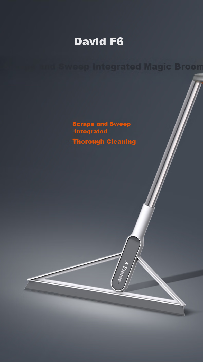 Dawei Multi-Functional Magic Squeegee Broom for Water And Floor Cleaning, Dual-Purpose Scraper for Windows F6 2