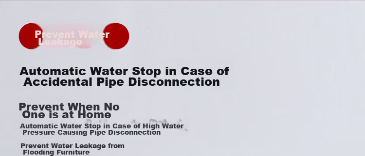 Larsd Washing Machine Faucet, with Automatic Water Stop, Quick-Open Single Cold Water Tap LD10767 4