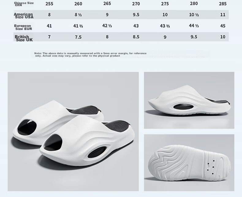 Li-Ning Slippers, Sports Sandals for Men, Summer Outdoor Non-Slip Beach Shoes, Home Couple Sandals, Men's And Women's Shoes, Black 42