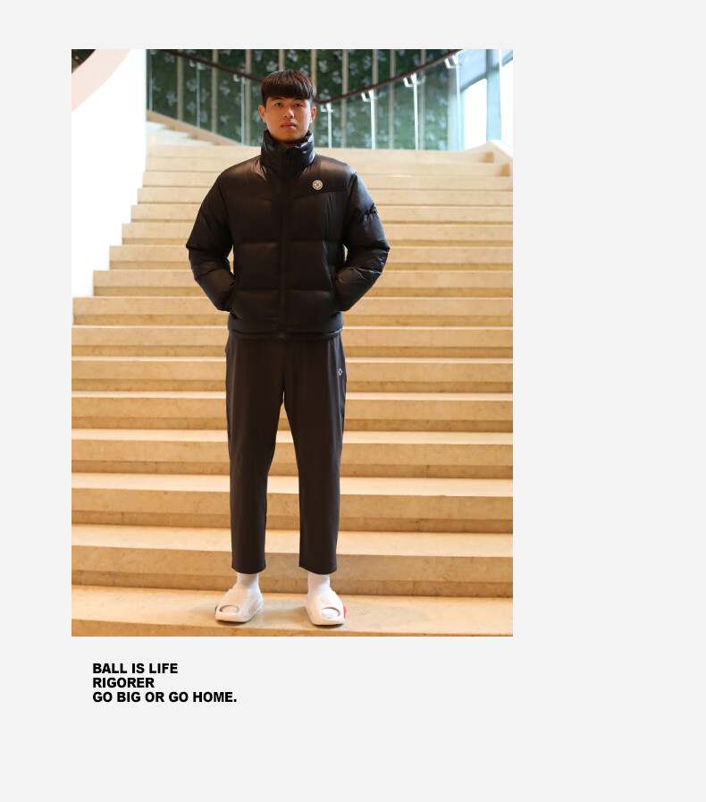 Zhunzhe Men's New Sports Running Casual Straight-Leg Knit Pants 3