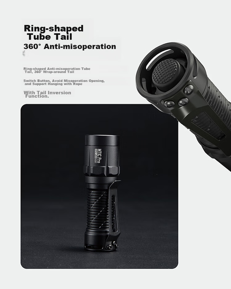 NITECORE MT1C PRO Flashlight, Outdoor Tactical High-Intensity Illumination, Portable Travel Light 9