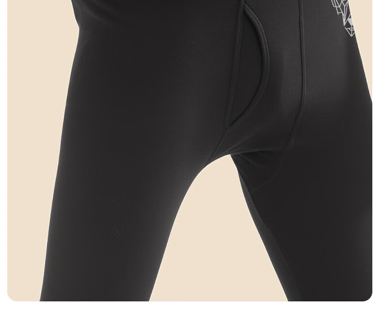 SEPTWOLVES [100% Cotton Antibacterial 2-Pack] Men's Thermal Underwear, Pure Cotton Antibacterial Warm Base Layer Pants 30