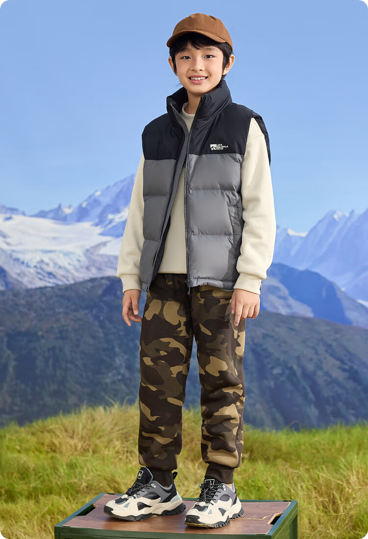 BALABALA Children's Clothing, Kids' Vest, Boys And Girls down Jacket, New Winter Outerwear, Warm And Comfortable, Versatile And Trendy 16