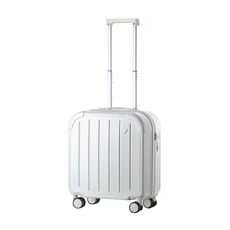 Baishikele Luggage, Women's Carry-On Suitcase, Small 18-Inch Stylish Trolley Case for Men, 360-Degree Wheels, Mini Business Travel Suitcase with Password Lock