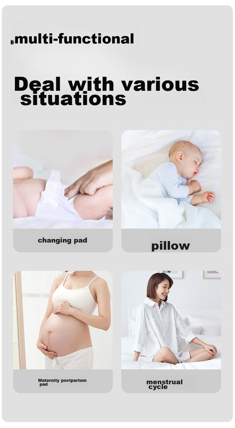 FulCotton Disposable Baby Diaper Changing Pads, 40 Pieces, 45*60cm, Newborn Absorbent Non-Leaking Diaper Pad, Bed Sheet Nursing Pad 9
