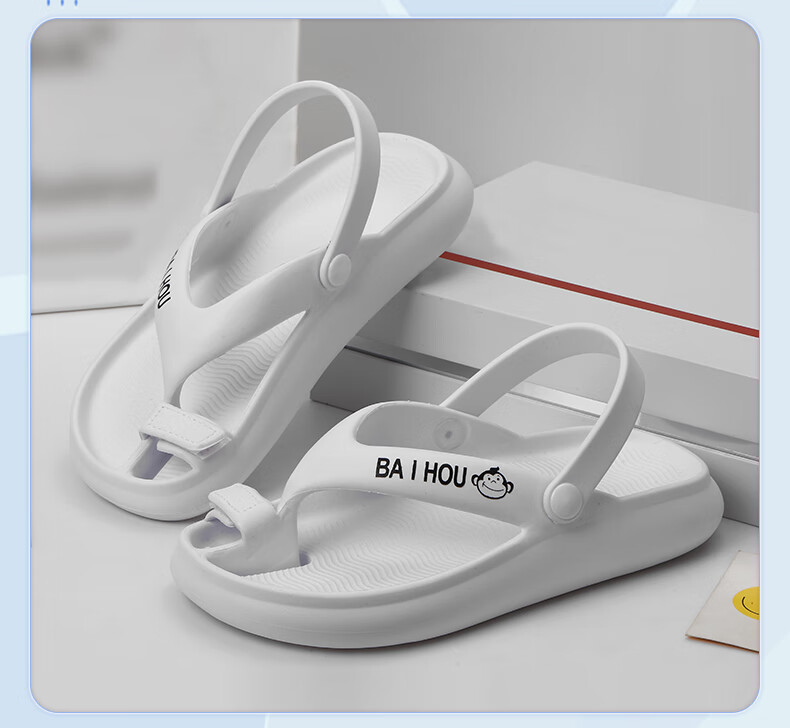BAIHOU White Monkey Corrective Big Toe Sandals, Bunion Correction Functional Split-Toe Slippers, G-01 Pink, Size 35-36 14