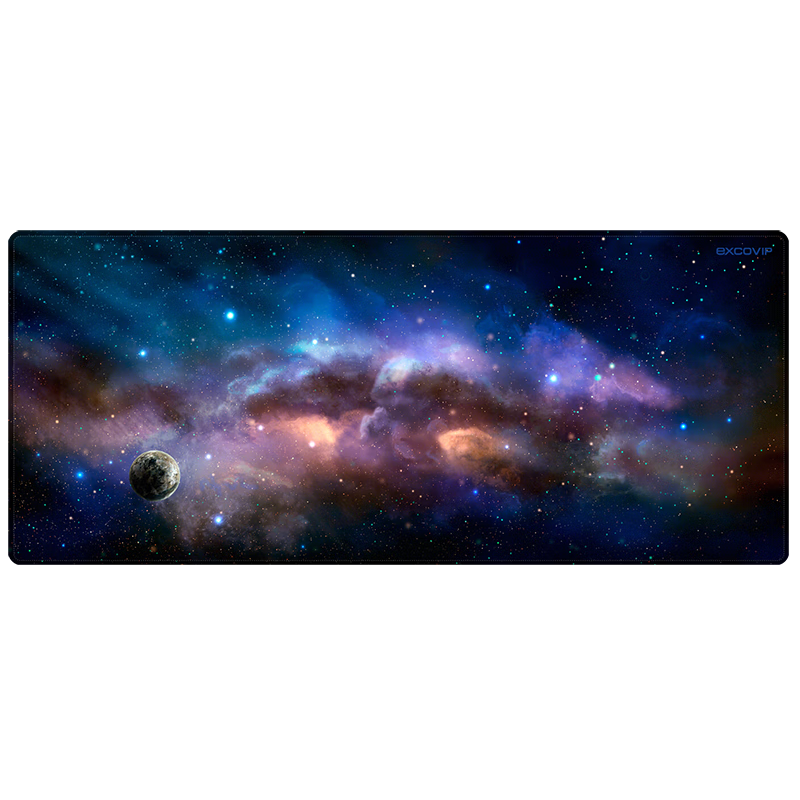EXCO Planet Home Mouse Pad Large Size 700*300mm Laptop Office Gaming Mouse Pad Cute Cartoon Anime Keyboard Lock Edge E-Sports Desk Pad 0052