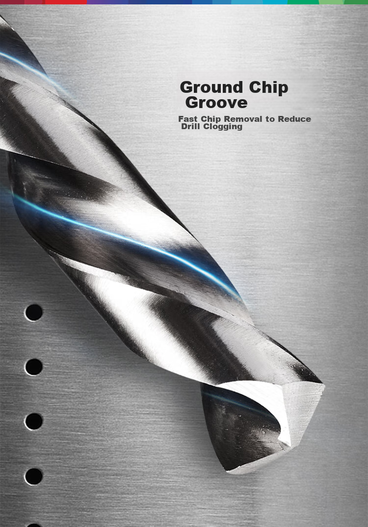 BOSCH High-Speed Metal Steel Twist Drill Bits for Electric Drills, Alloy Steel Aluminum Alloy Metal Drilling 2/3/4/5/6mm (5-Piece Set) 7