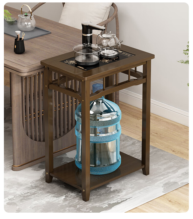 Taomengju Tea Rack, Small Home Tea Table, Multifunctional Tea Pot And Kettle Integrated Stand, Modern Coffee Table Storage Shelf, Small Tea Table 16