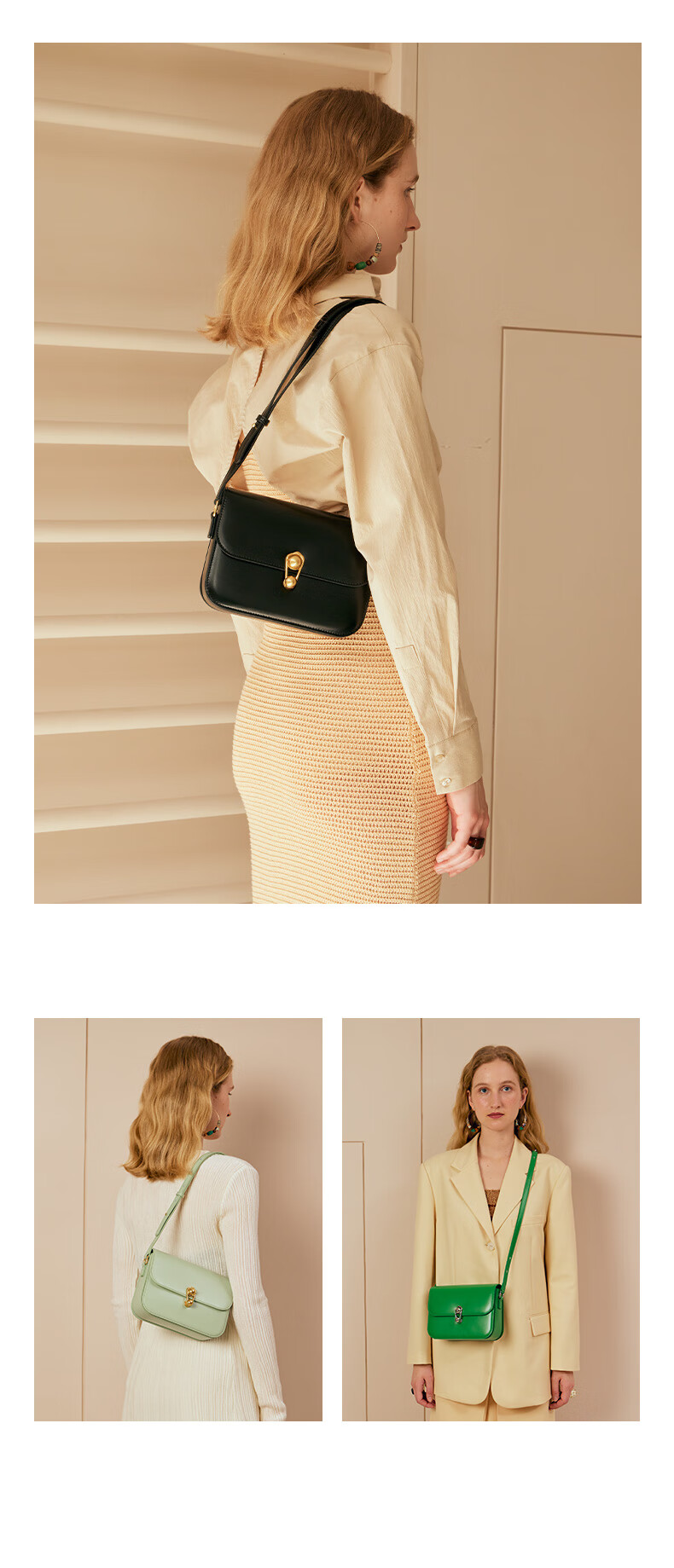 La Festin [Cheng Xiao's Choice] Women's Handbag, Planet Bag, Shoulder Crossbody Underarm Small Square Bag, Birthday Gift for Wome 9
