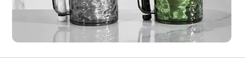 Lingchen Dopamine Mouthwash Cup, Toothbrush Cup, Washing Cup, Large Capacity, Thickened, for Adults And Couples, Dormitory Use, 2-Piece Set 10