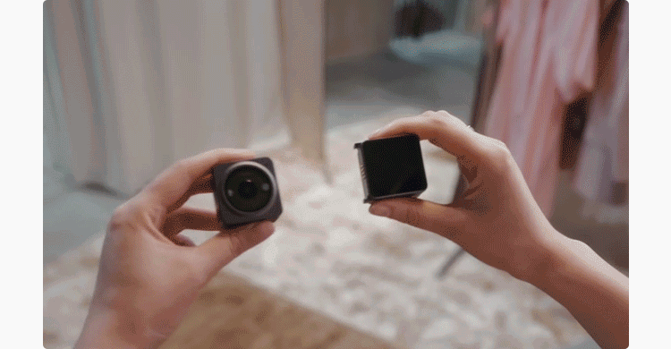 DJI Action 2 dual-screen set Osmo small handheld waterproof anti-shake vlog camera riding camera portable DJI sports camera DJI Action 2 dual-screen set Osmo small handheld waterproof anti-shake vlog camera riding camera portable DJI sports camera