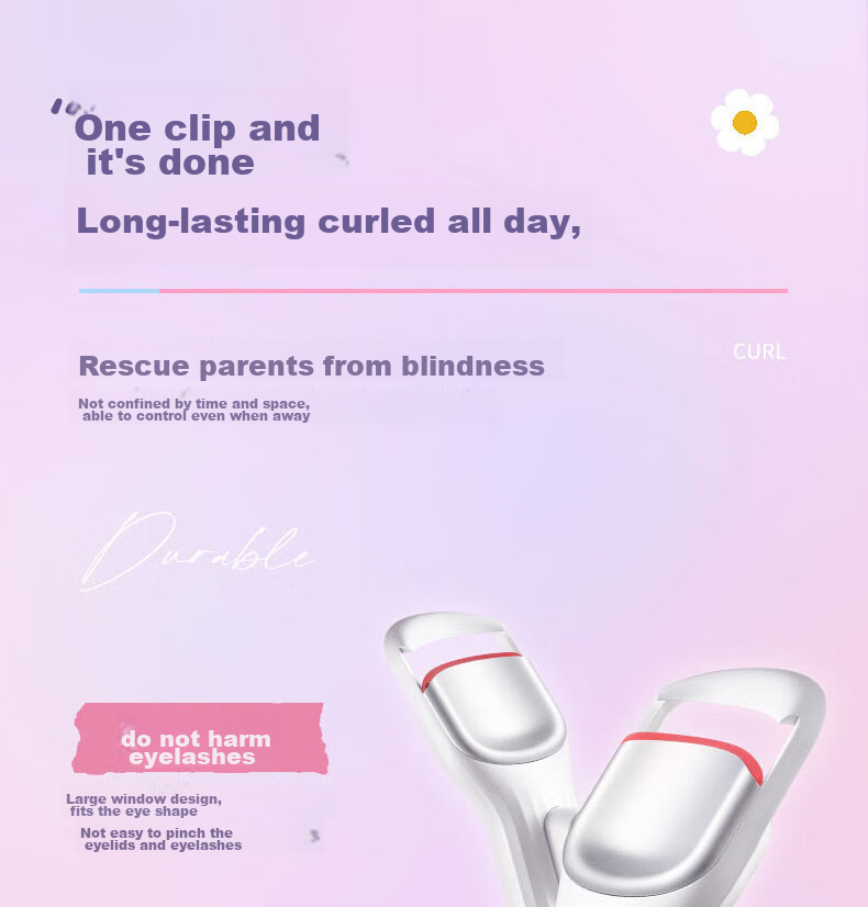 CENCI Electric Eyelash Curler, Fourth Generation, Heated Eyelash Curling Tool, Long-Lasting Shaping, Rechargeable Gift for Wome 5
