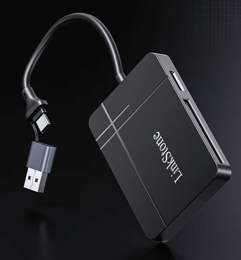 LinkStone Type-C/USB3.1 High-Speed OTG Card Reader SD/TF4.0/CF/MS Supports UHS-I/II Sony Memory Cards, Sony Flash Drives, Digital Cameras, PS5 Game Console 2