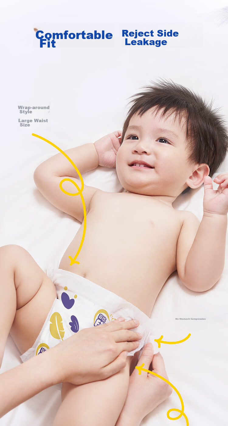 Fitti Soft And Thin Baby Diapers, XL Size, 66 Pieces (12-17kg), Gentle And Lightweight Diapering Experience 10