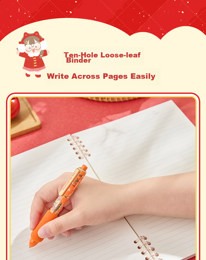 Sannianerban Mashiou MQ Dalaowu Bumian Hengxian Biben 60 Zhang, Student Use, Detachable Notebook, Diary, College Students' Exam Preparation Error Book, Record Book 6