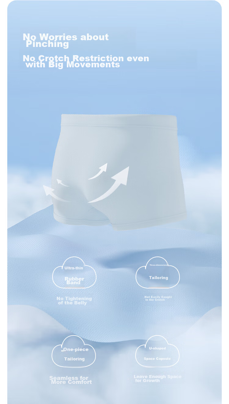 BALABALA Boys' Boxer Briefs, Cotton Shorts, for Toddlers And Older Children, No Wedgie, Cute Three-Pack, 208924170103 9