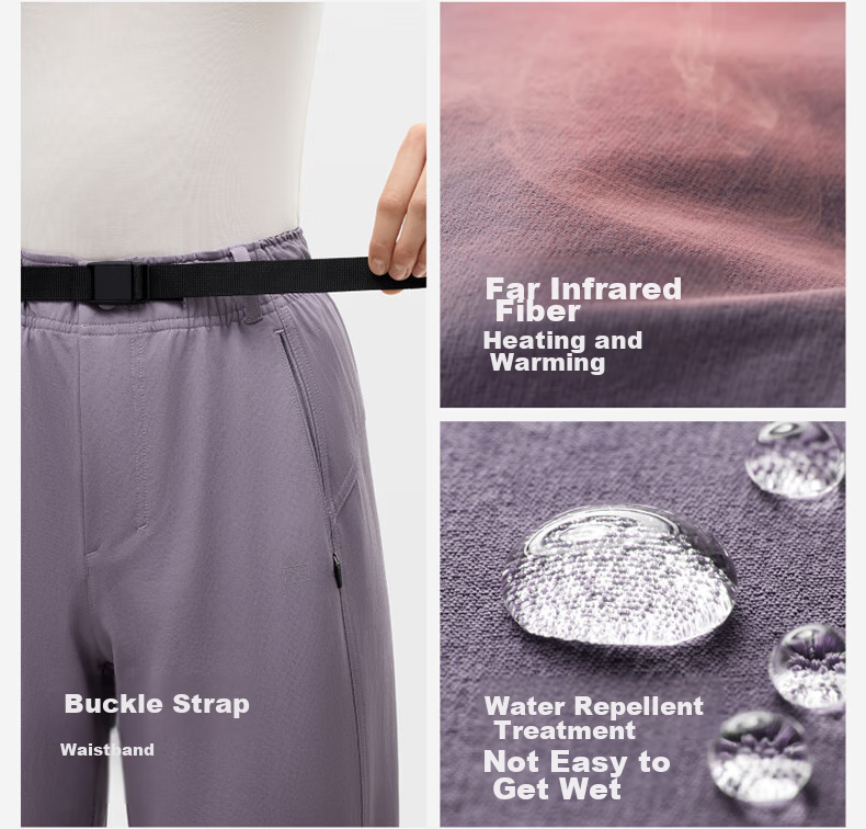 Bananain Hot-Peak Series Straight-Leg Pants for Women, Functional Workwear, Sports Casual, Two-Way Wear, Leg-Lengthening Effect, Waterproof, Wear-Resistant, Quick-Drying 9
