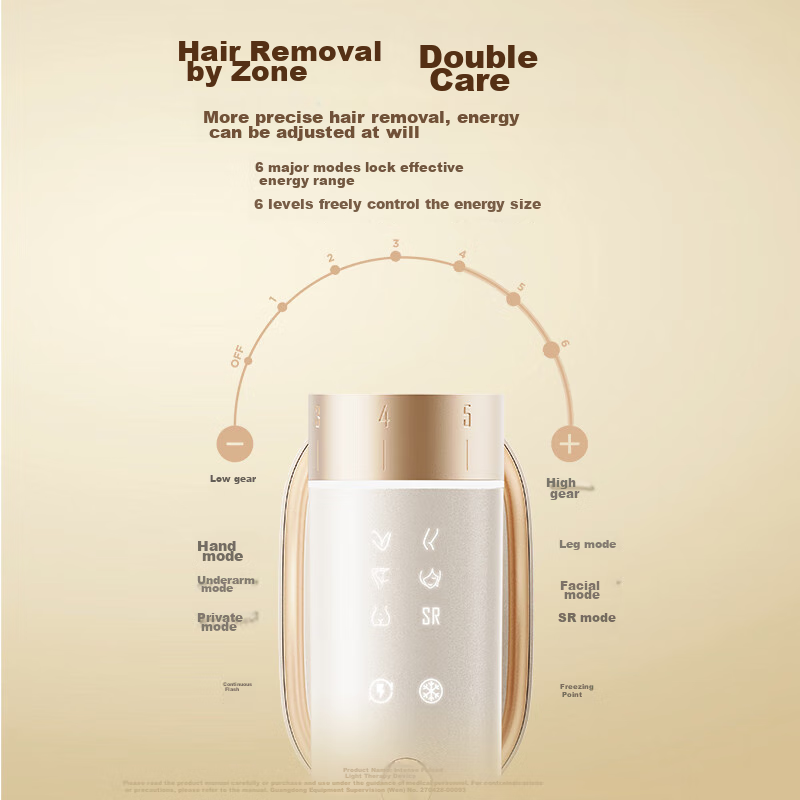 JOVS Glorious Sapphire Ice Point Hair Removal Device JR5E for Men And Women, Home Use Hair Shaver for Face, Armpits And Private Areas, Gift for Wife Or Girlfriend