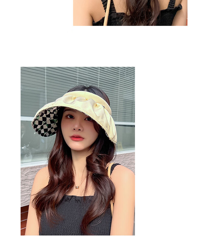 XUEXIMAN Sun Hat for Women, Visor Cap for Travel, Face-Covering Versatile Sunhat, Beach Shell UV Protection Hat for Wome 13