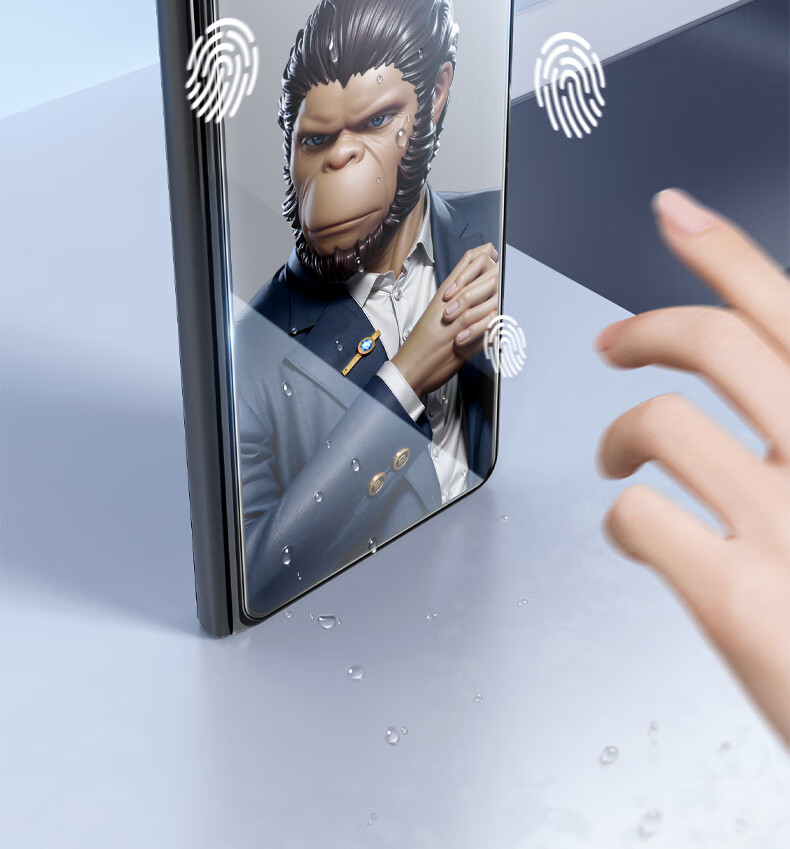 Lanxingxiansheng [3D Hot Bending Large Arc Edge] Suitable for Huawei Mate X5 Tempered Glass Screen Protector, Huawei Mate X3 Phone Film, High-Definition Anti-Fingerprint Foldable Screen Protection, Dust-Free Quick Installation Film 11