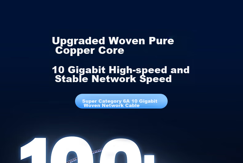 UGREEN CAT6A Pure Copper 10 Gigabit Ethernet Cable, Patch Cord for Home Computer Network Engineering, 8-Core Twisted Pair Cable, Compatible with Gigabit And 2.5G, 30 Meters, 35809 1