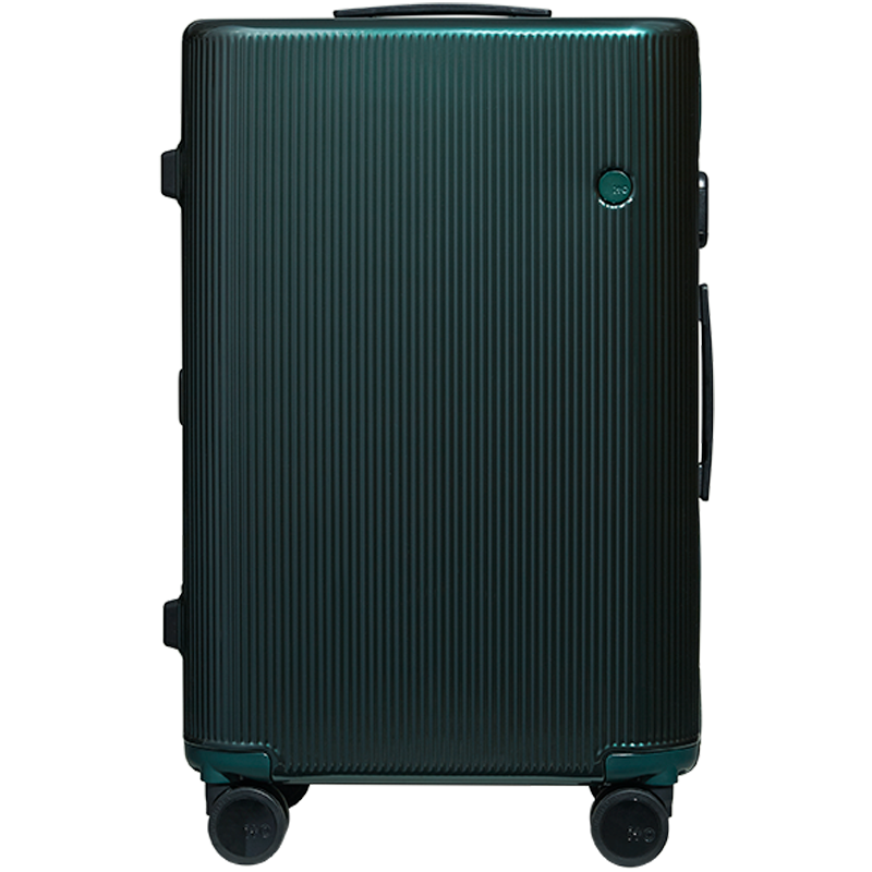ITO "Yuan Quan's Choice" Pistachio Striped Forest Green 28-Inch Luggage Suitcase Trolley Case Travel Box