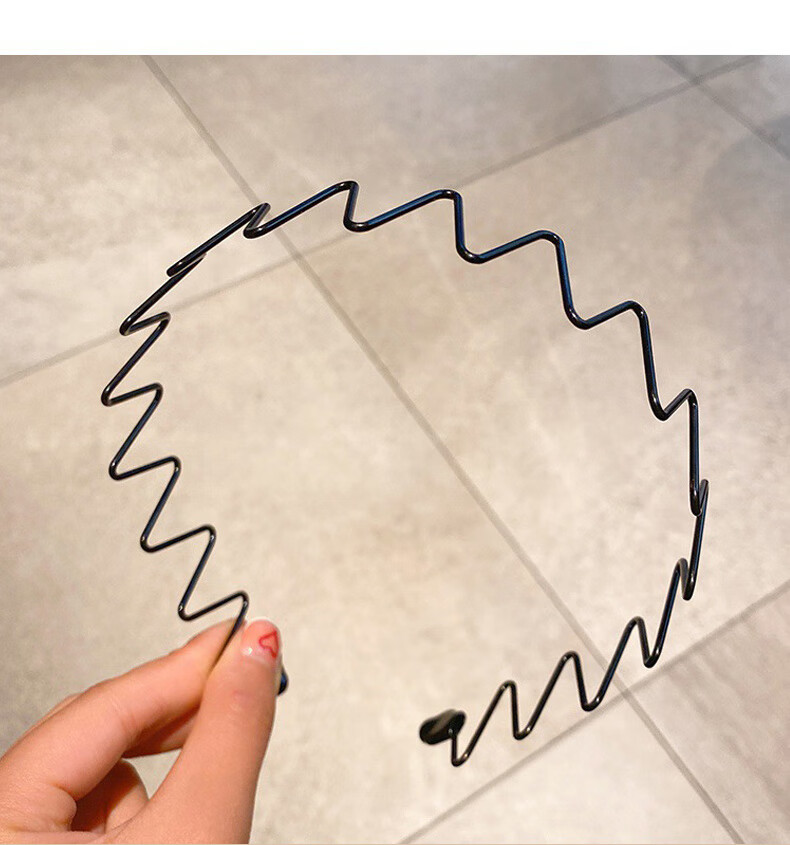 Chense Headband for Women, Travel-Friendly, Extendable, Foldable, Face-Washing Strap with Teeth, Anti-Slip, Hair-Clipping Headband for Bangs And Hair Ties 5