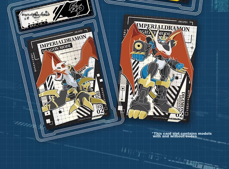 Card.Fun Digital Monster 02 Original Summoning Theater Commemorative Collection Cards Blind Box Cards Premium Cards Brick Anime Official Merchandise Gushi Single Pack (1 Card/brick) 10