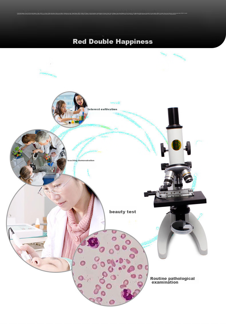 Phenix XSP-06 Practical Version High-Definition High-Magnification Biological Microscope for Students, Professionals, Livestock And Mite Detectio 4