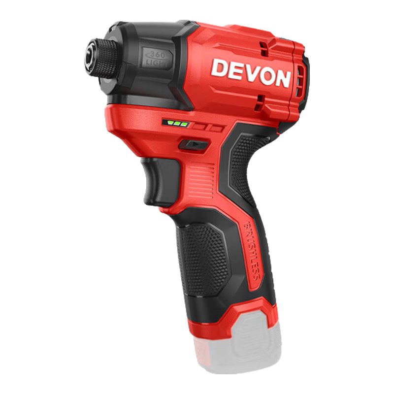 Devon New 12V Brushless Screwdriver Machine, Lithium Battery Drill, Handheld Electric Drill, Household Power Screwdriver, 5767C Bare Tool