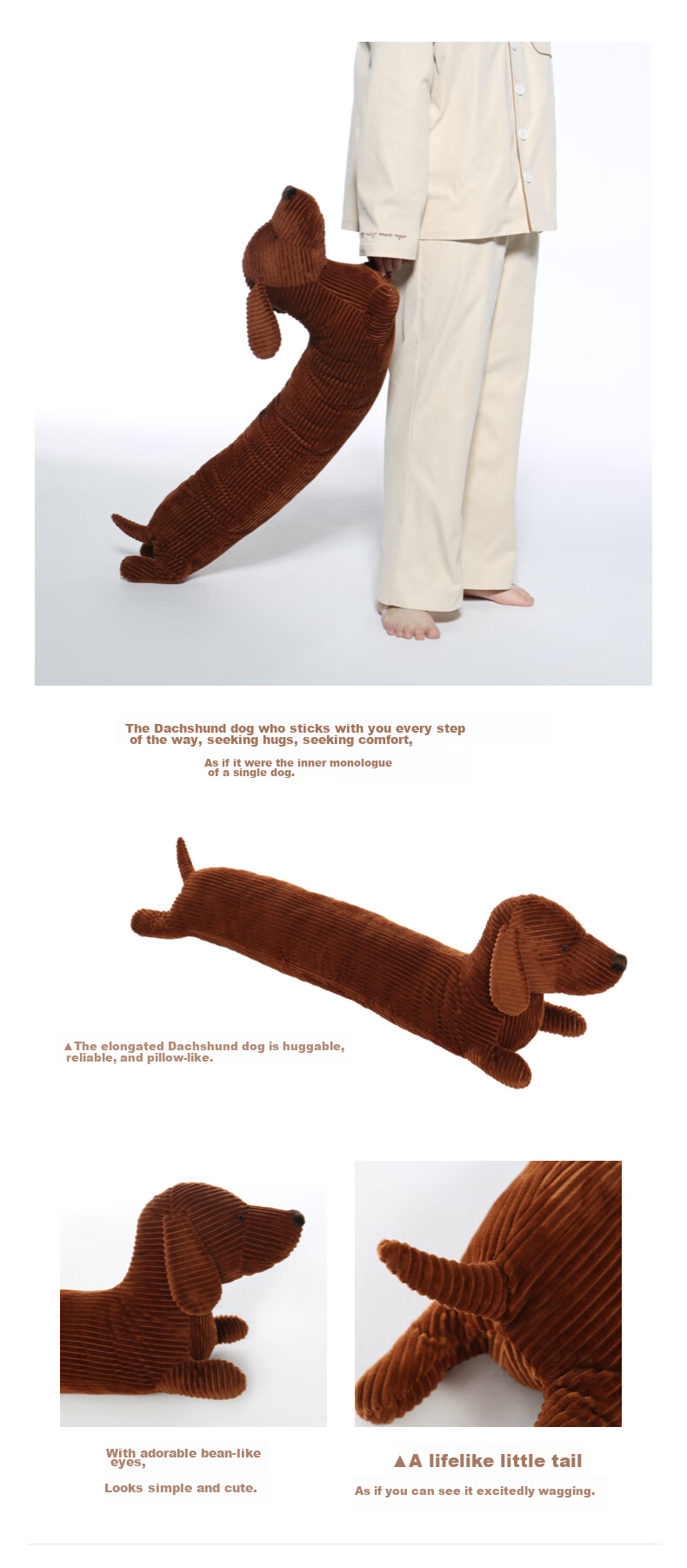 TBH, oh my god hippo-shaped throw pillow for living room, office, sleeping, car seat cushion, 21x110cm 2
