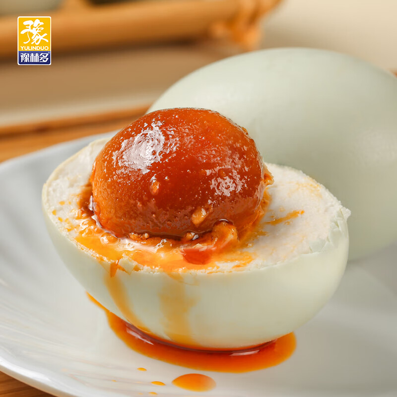 豫林多咸鸭蛋 60g*20枚家庭装 红泥腌制送货团购鸭蛋不咸