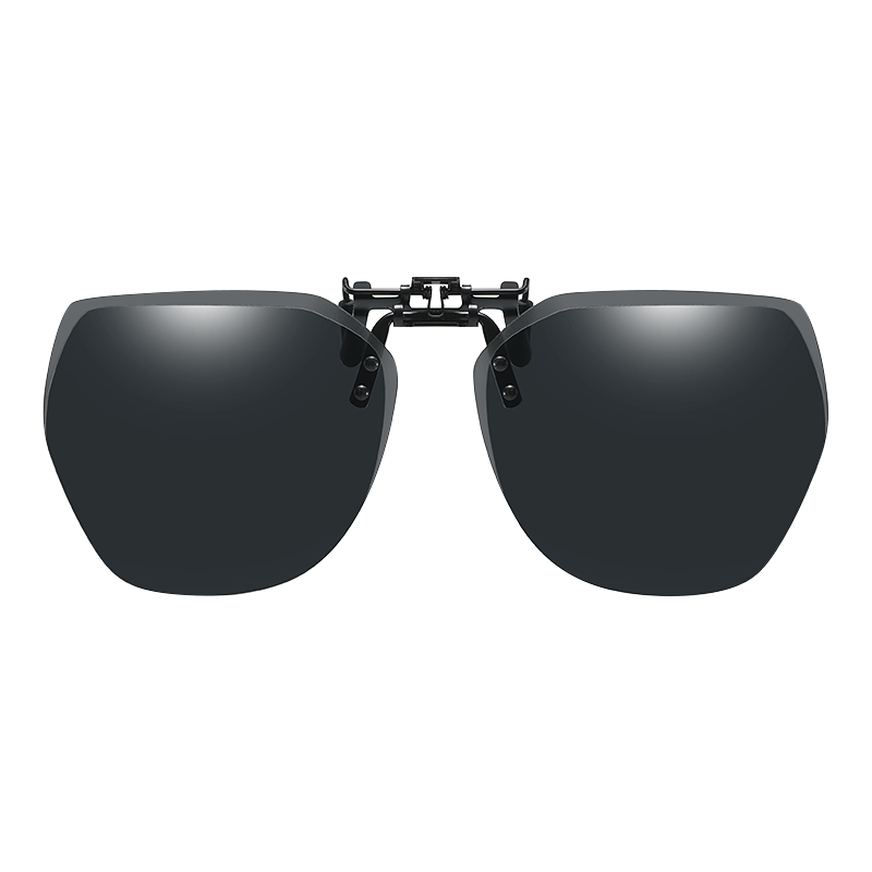 LESCA LUNETIER Myopia Sunglasses Clip for Men, Driving-Specific Polarized UV Protection for Women, High-Definition Night Vision Clip (Night Vision Model)