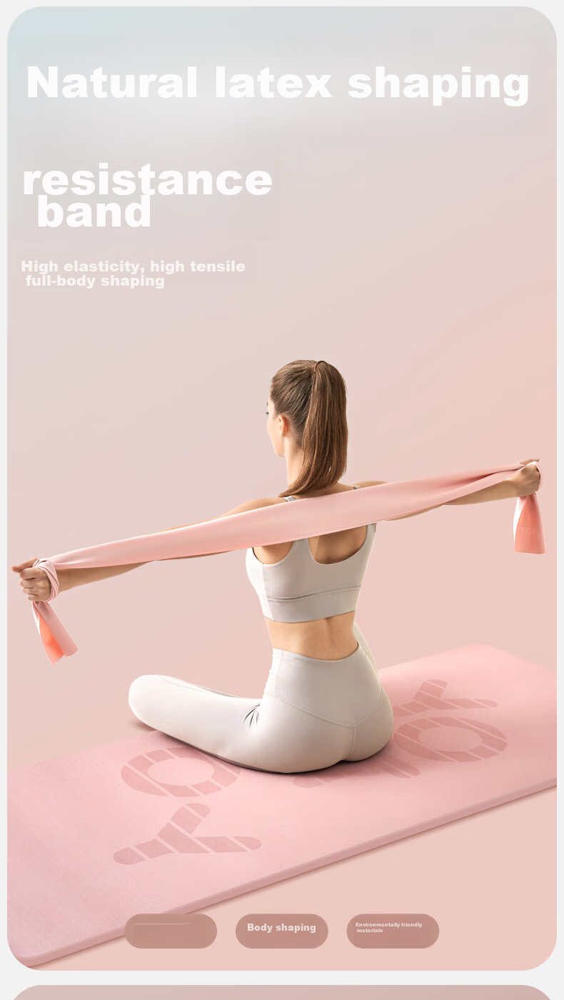 Yottoy Yoga Resistance Band, Shoulder Opener, Back Toner, Muscle Stretching Fitness Training Band for Women, Glute Lifting Elastic Band 1