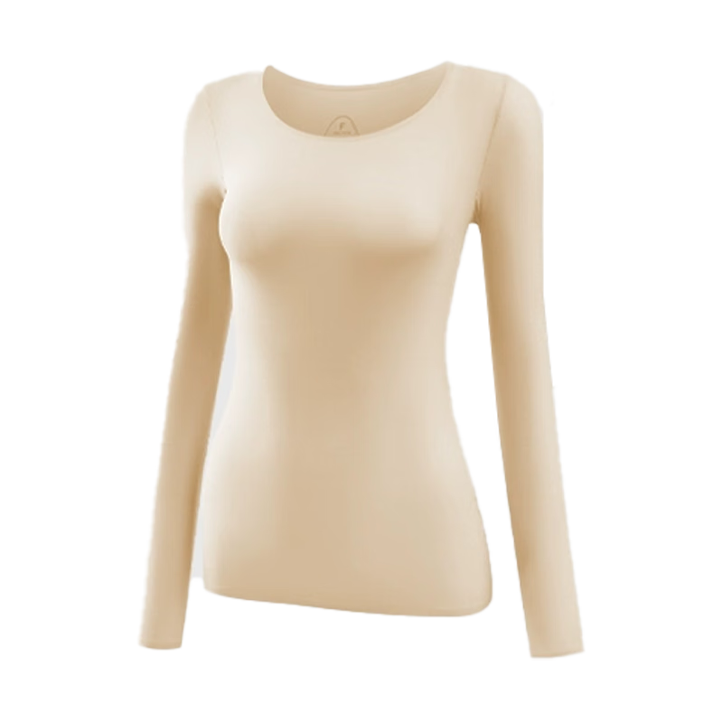 Hug Cotton Ultra-Thin Hyaluronic Acid Antibacterial Skin-Beautifying Thermal Base Layer Top for Spring and Autumn