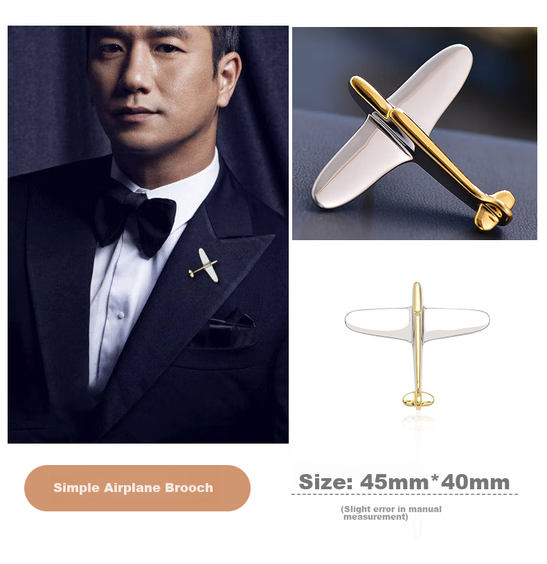 Dijing Chest Pin, Men's Sailboat Brooch, Suit Lapel Flower, High-End Lapel Pin, Luxury Medal, Birthday Gift for Me 12