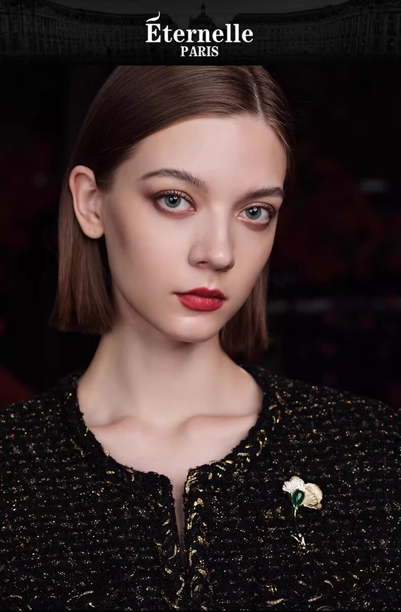 Eternelle French Eternal Bohemian Style High-End Brooch, 2026 New Elegant Design-Inspired Pi 1