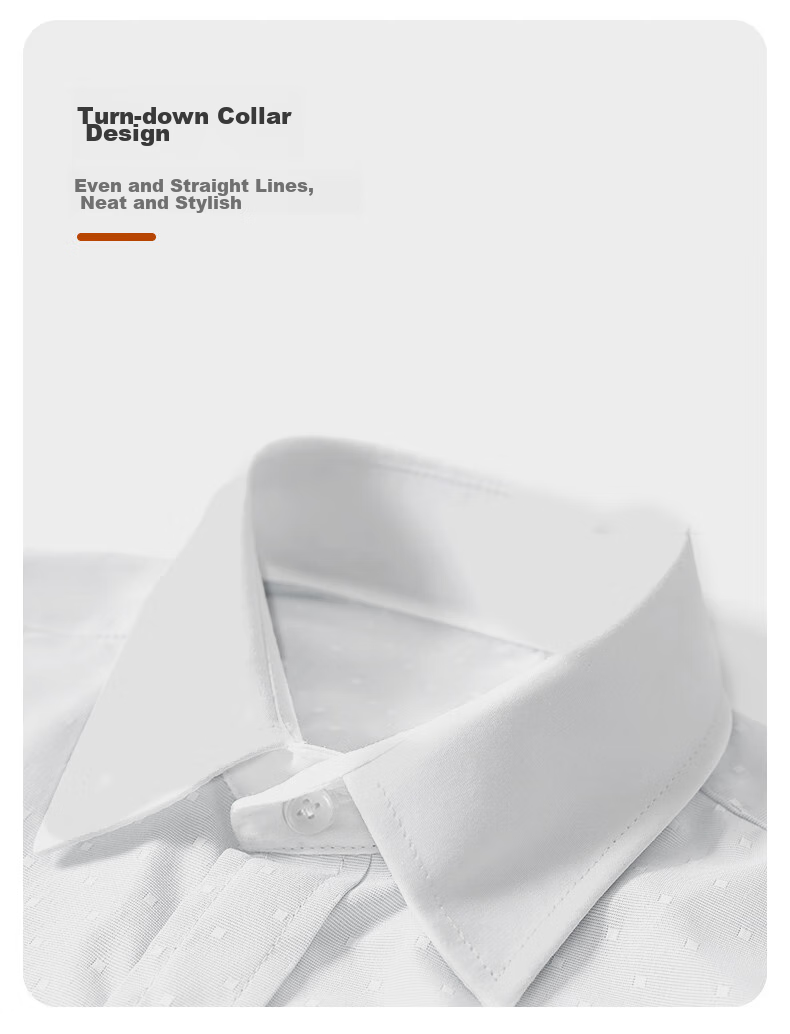 Luomeng White Long-Sleeve Shirt for Boys And Girls, Children's Spring And Autumn Shirt for Performances, White Long-Sleeve Shirt with Pocket, Size 130 11