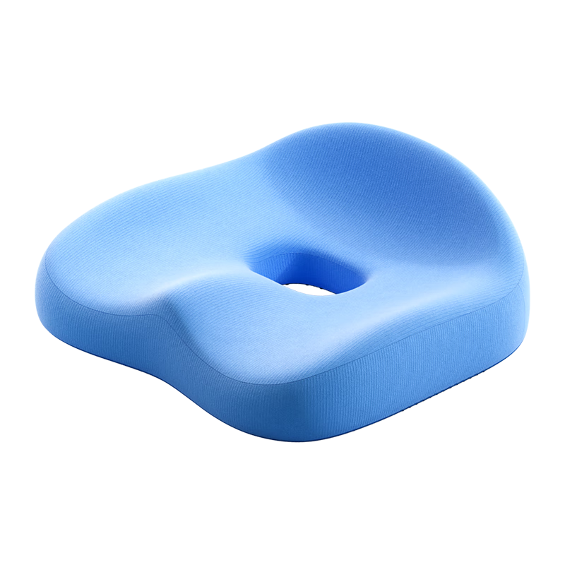 Maotaizi Student Height-Increasing Seat Cushion, Classroom High School Specialized Butt Pad, Children's Breathable Long-Sitting Aid, Memory Foam Bench Powder