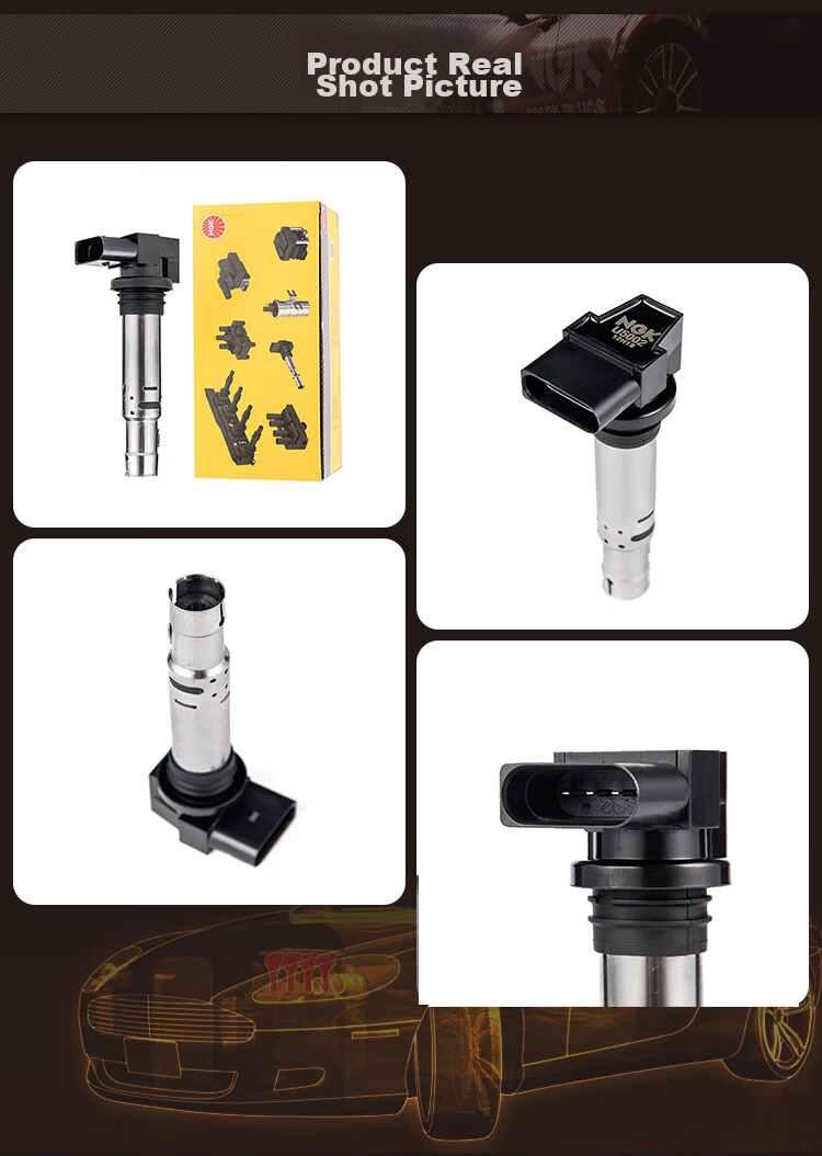 NGK Ignition Coil U5002 Single Unit for Beetle, Magotan, Sagitar, Octavia, Superb, Lavida, Jetta, Lavida, Tiguan, Toura 7